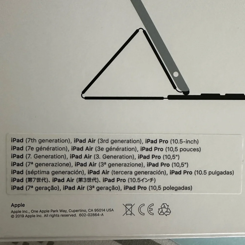 Apple Smart iPad Keyboard iPad Pro 10.5-inch, Open Box